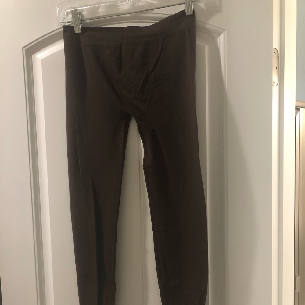 Brown leggings